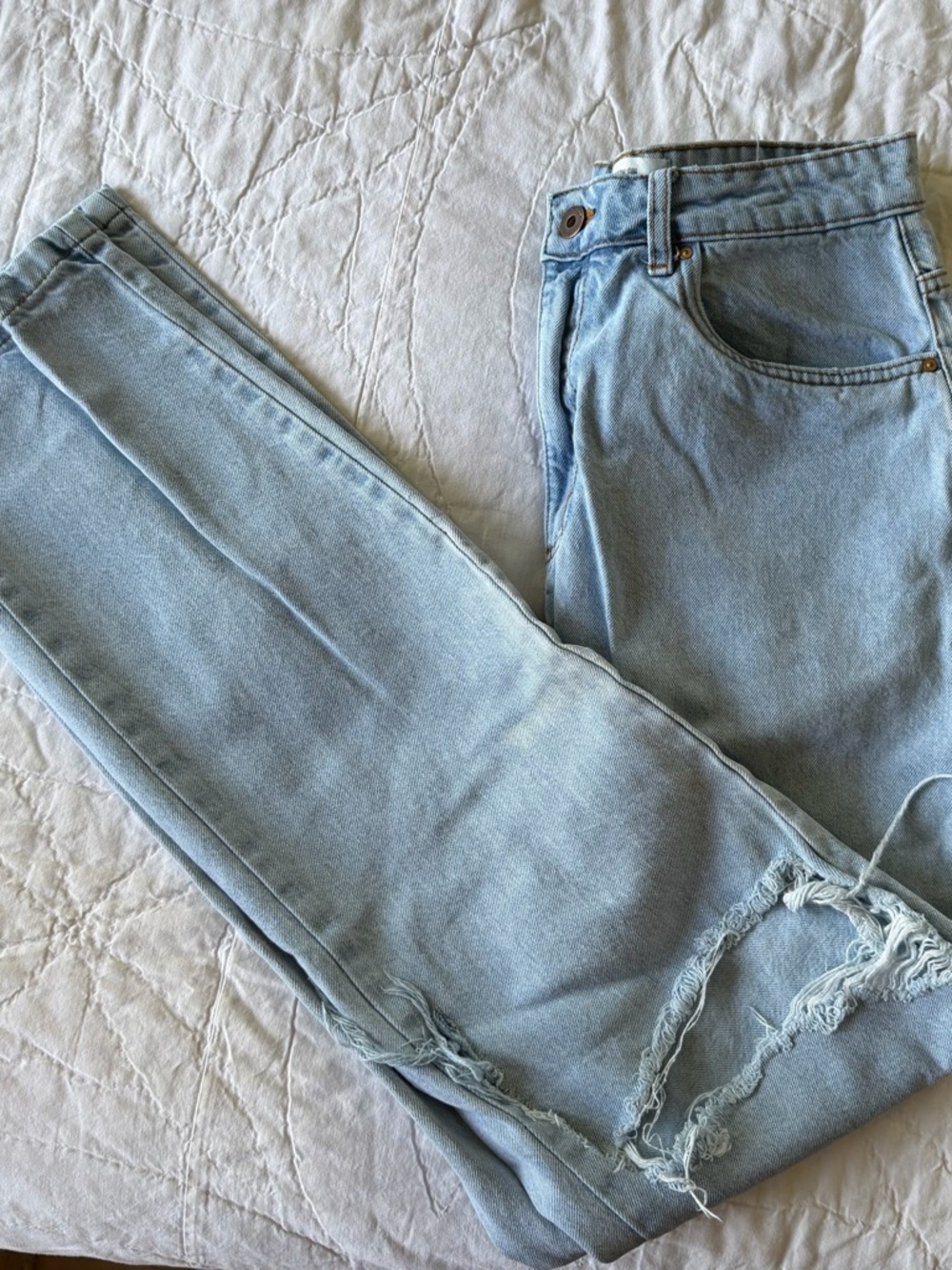 Cotton On Light Blue High Rise Women's Jeans